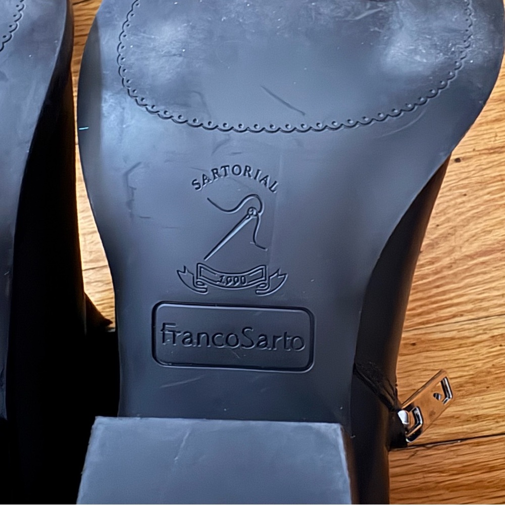 Franco Sarto Black Knee-High Boots - Picture 8 of 8